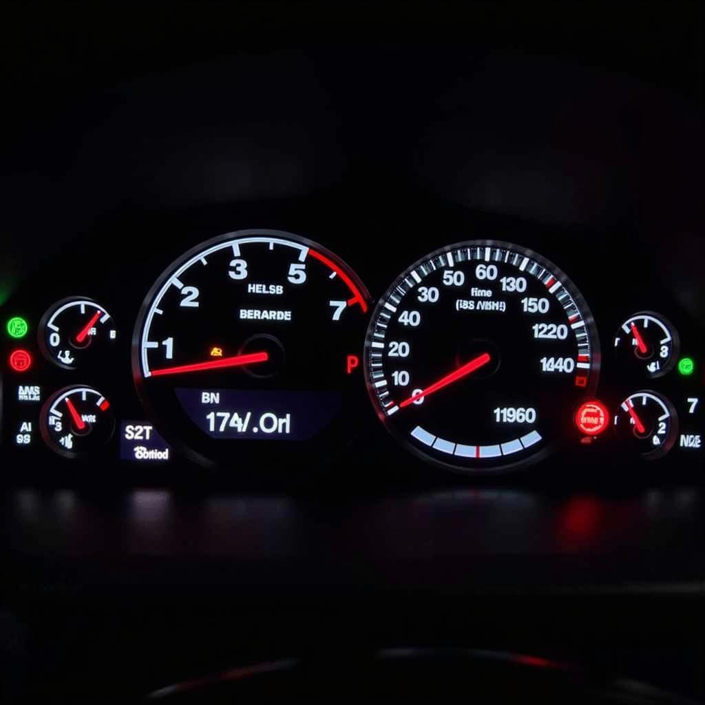 Car Dashboard Warning Lights