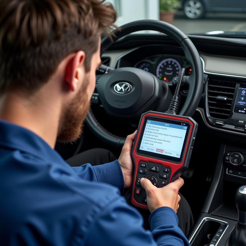 Using a Car Diagnostic Tool