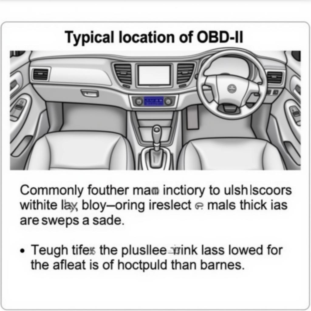 Car OBD-II Port Location