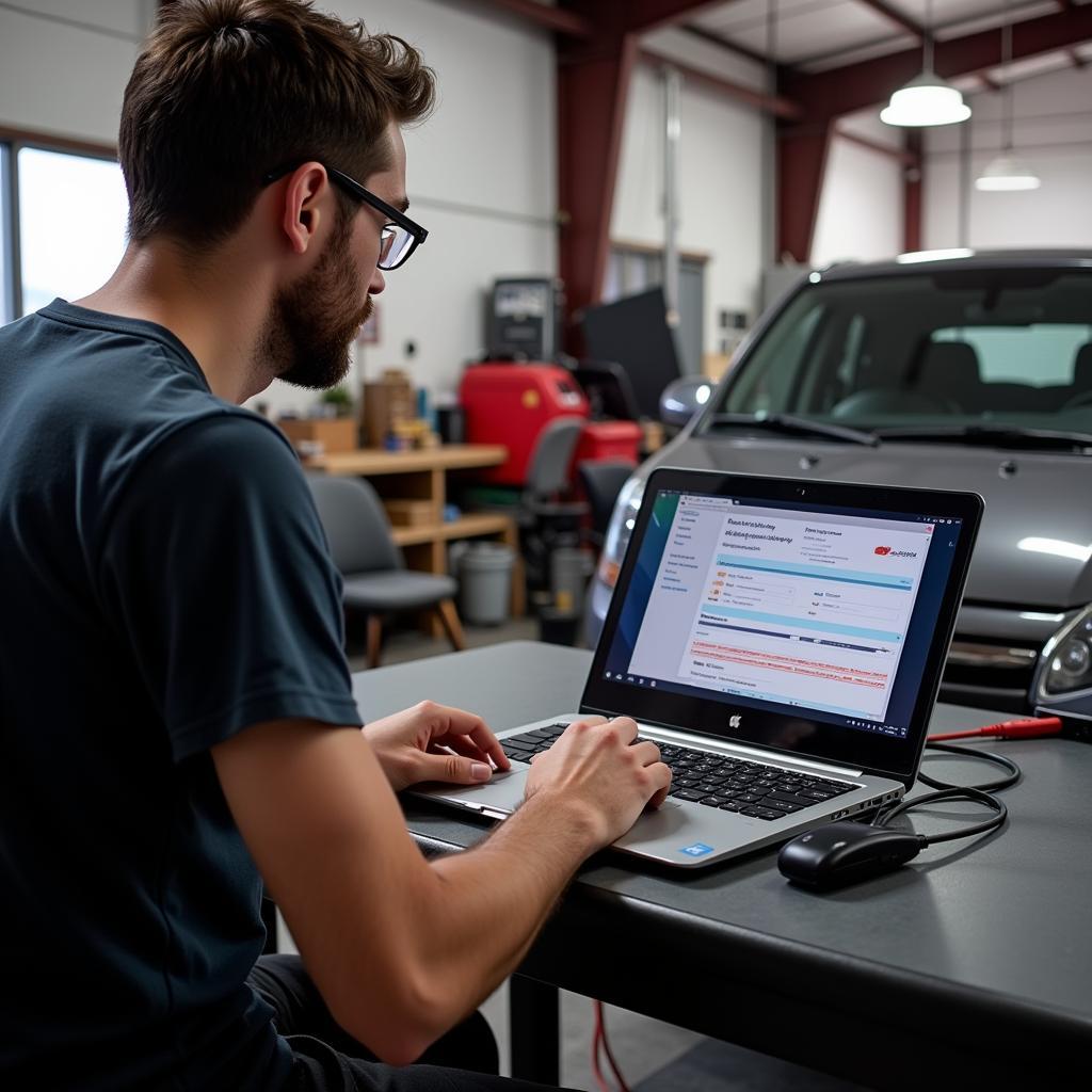 Car Owner Using VCDS at Home