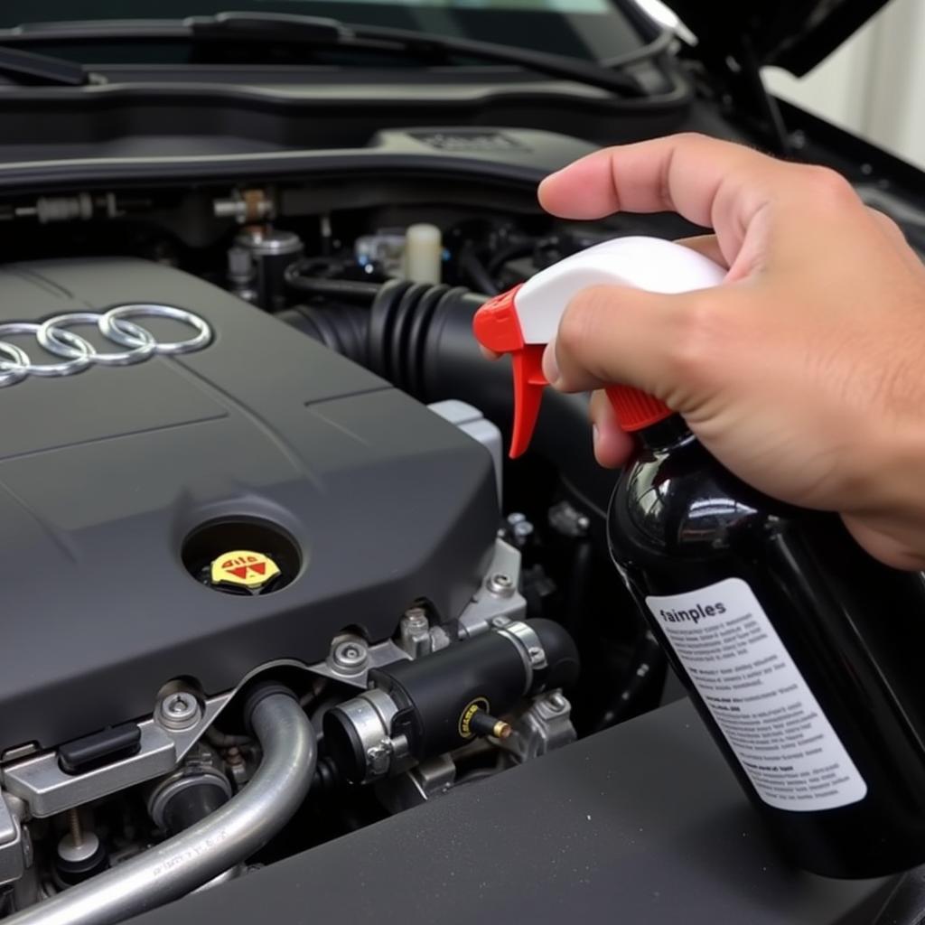 Cleaning the MAF Sensor in a 2018 Audi S3