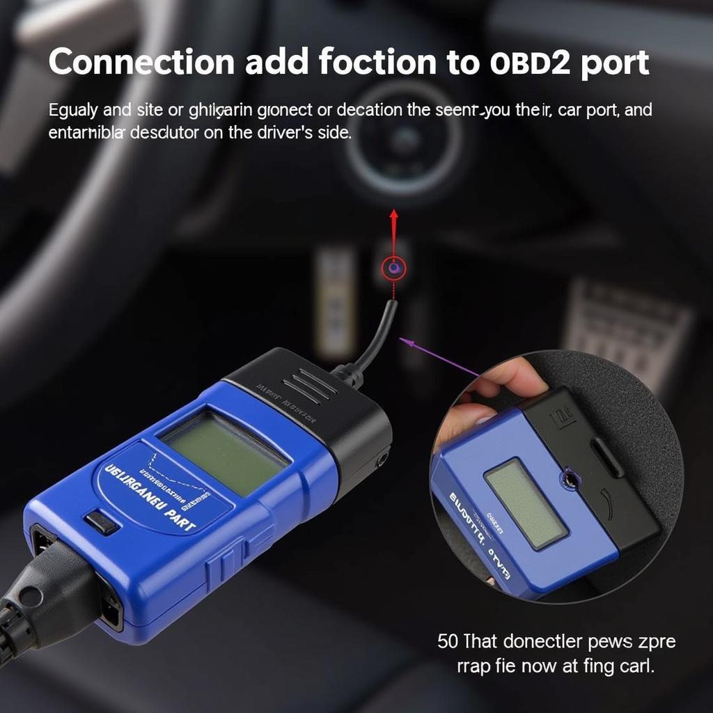 Connecting VAG-COM Cable to OBD2 Port