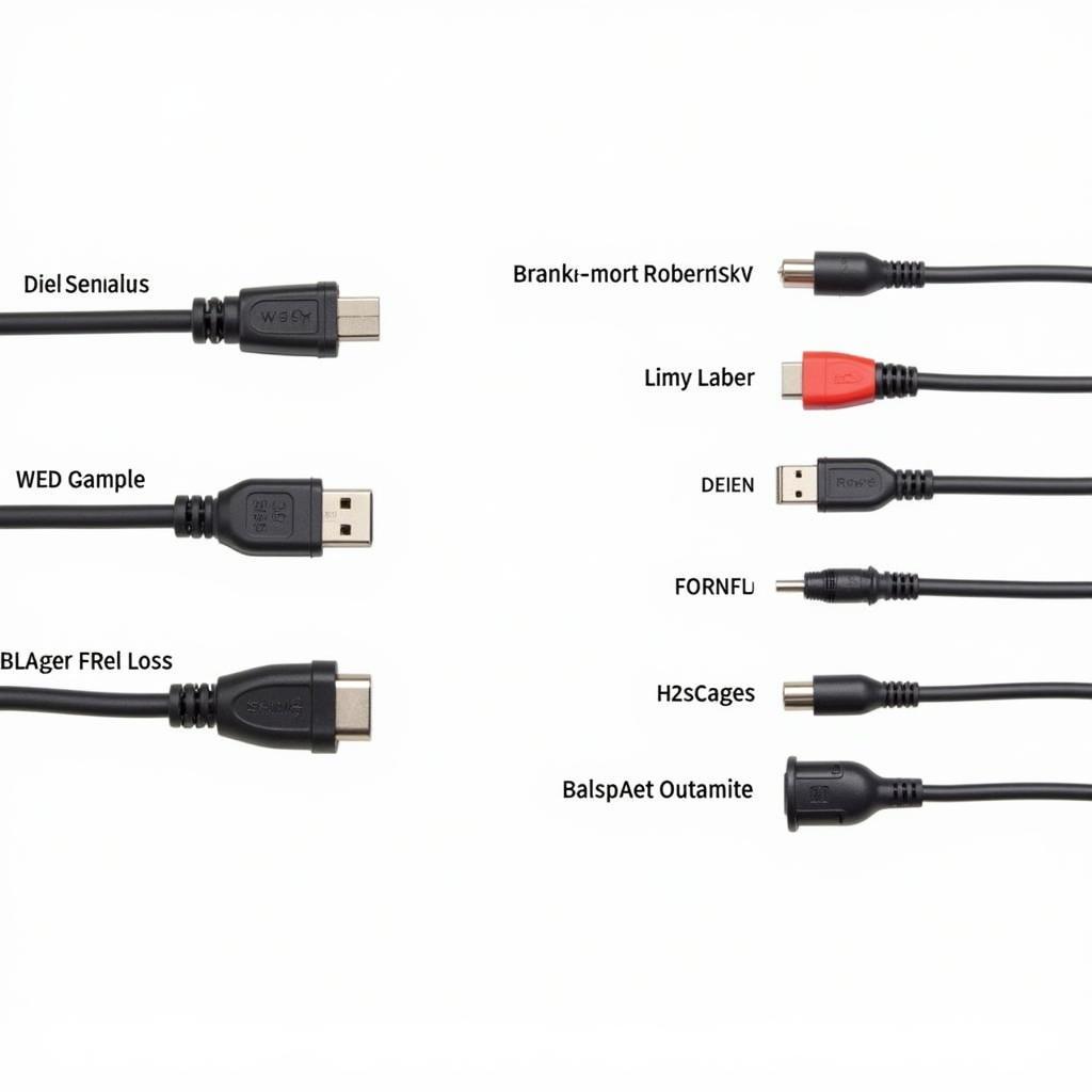 Different Ross-Tech Cables