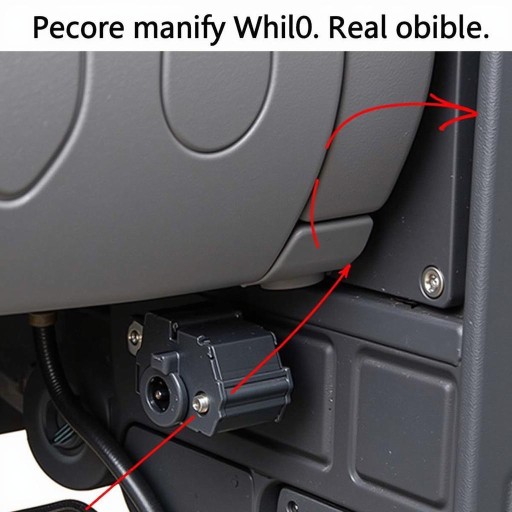 Dodge Cummins Diagnostic Port