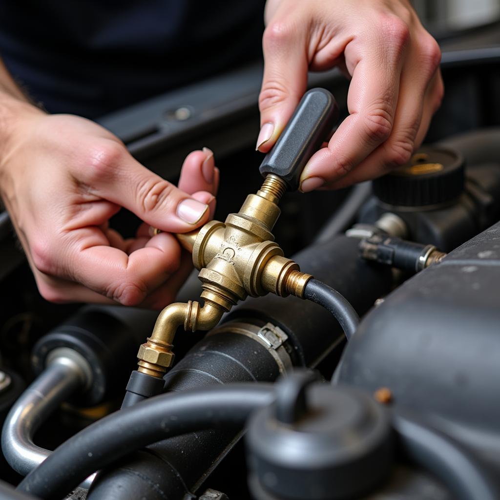 Inspecting the Fuel Pressure Regulator