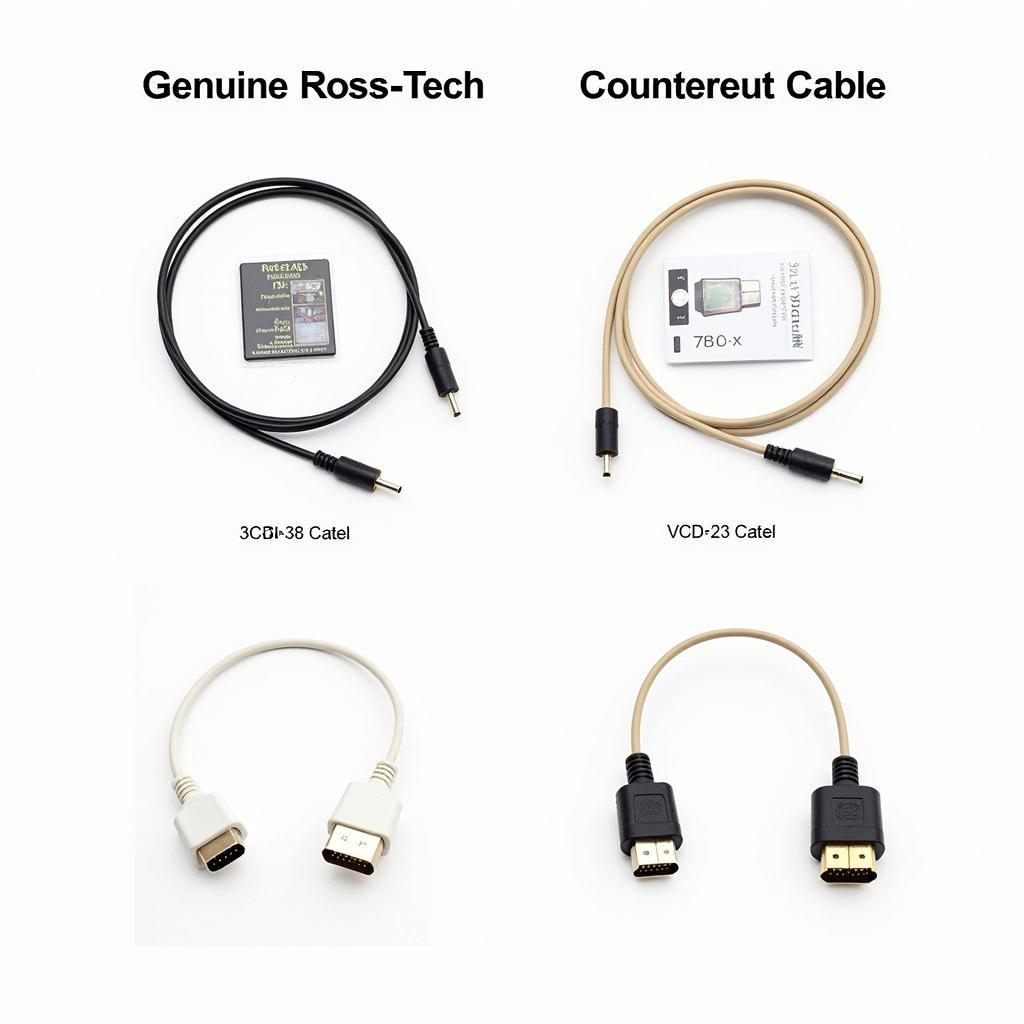 Genuine vs Counterfeit Ross-Tech Cables