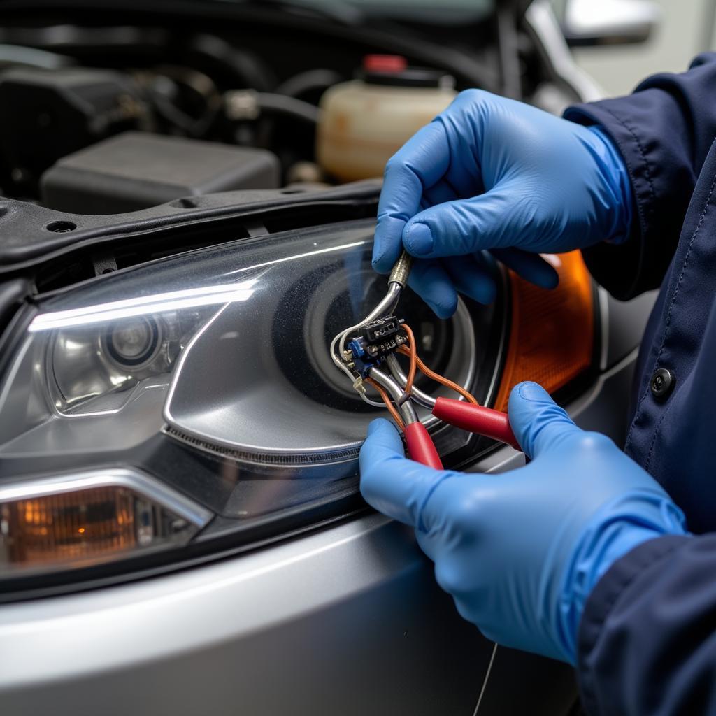 Jetta Headlight Repair