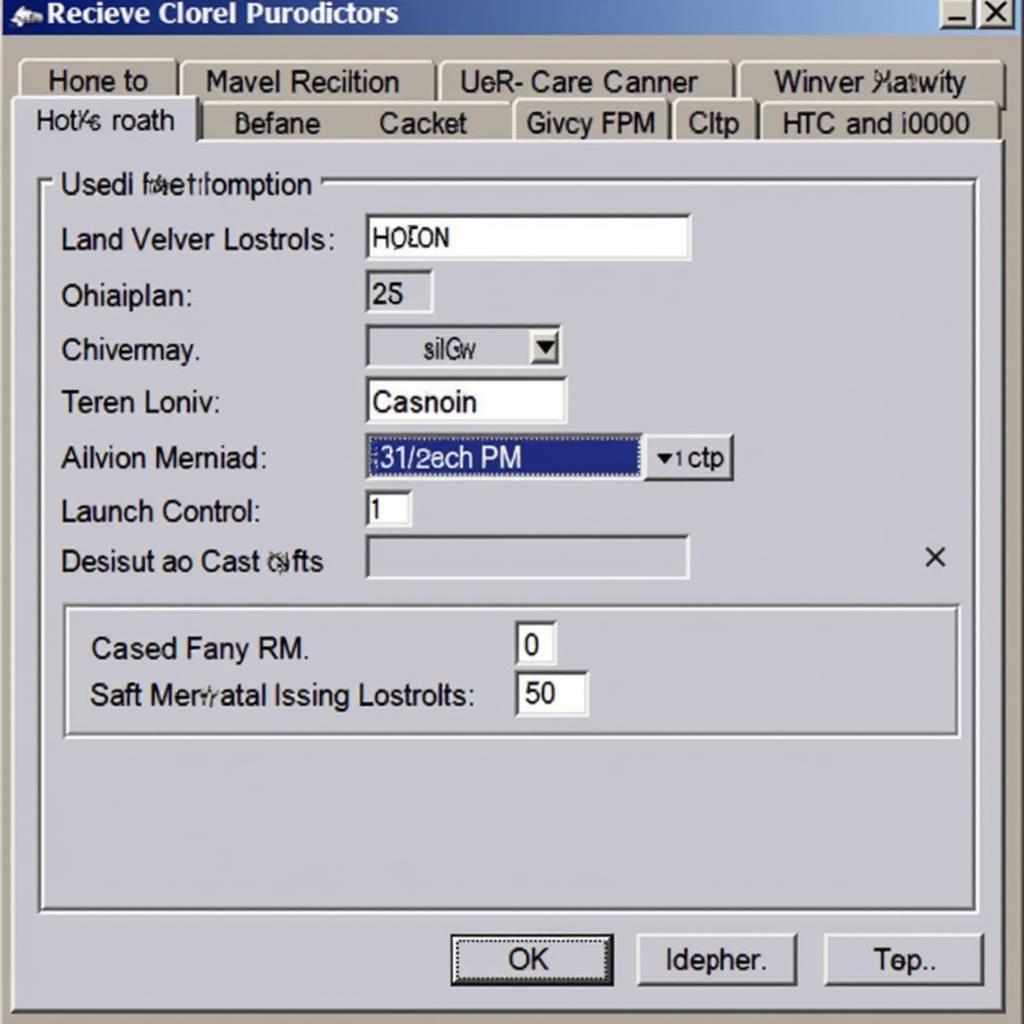 Adjusting Launch Control Settings in VCDS