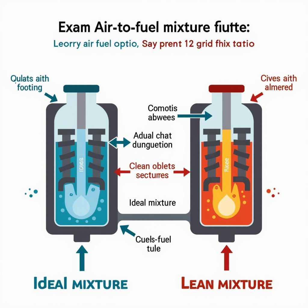 Lean Air-Fuel Mixture in Car Engine