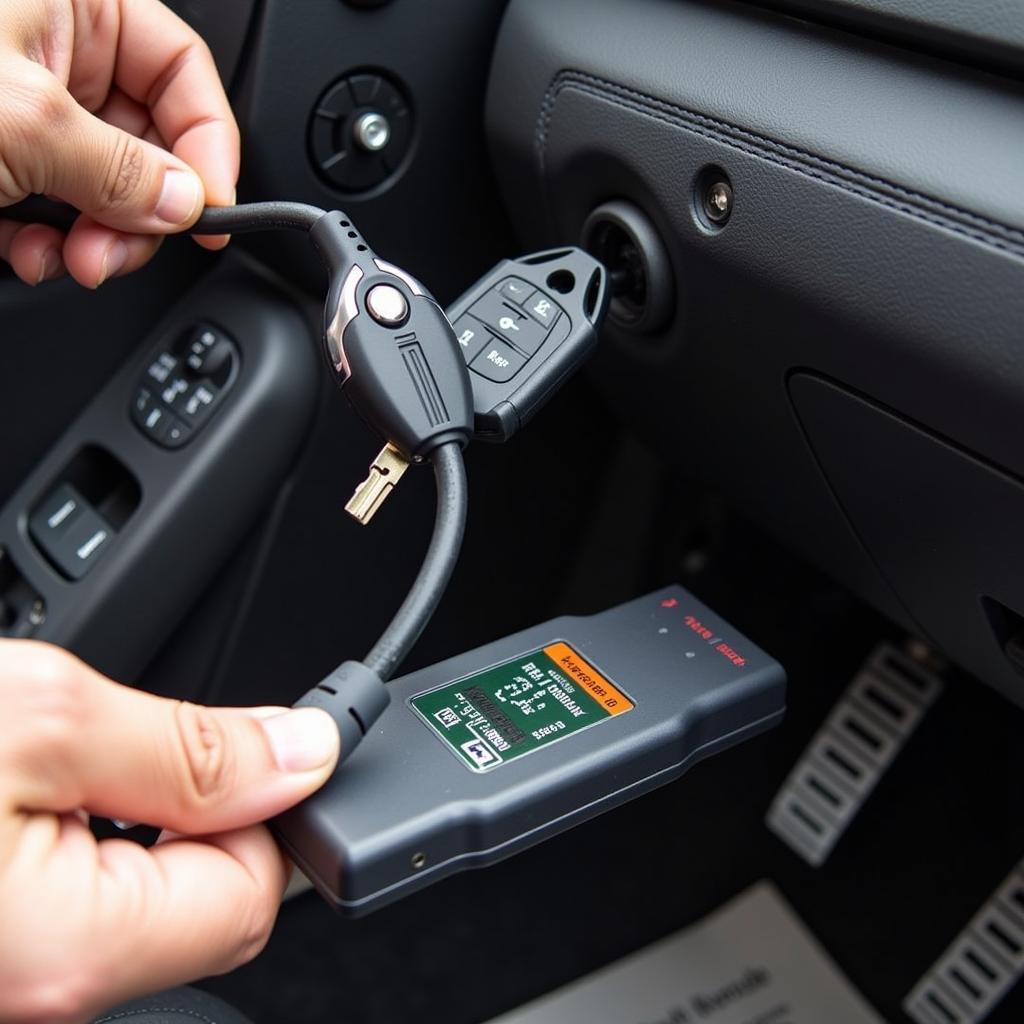 Mechanic Programming VW Key Fob