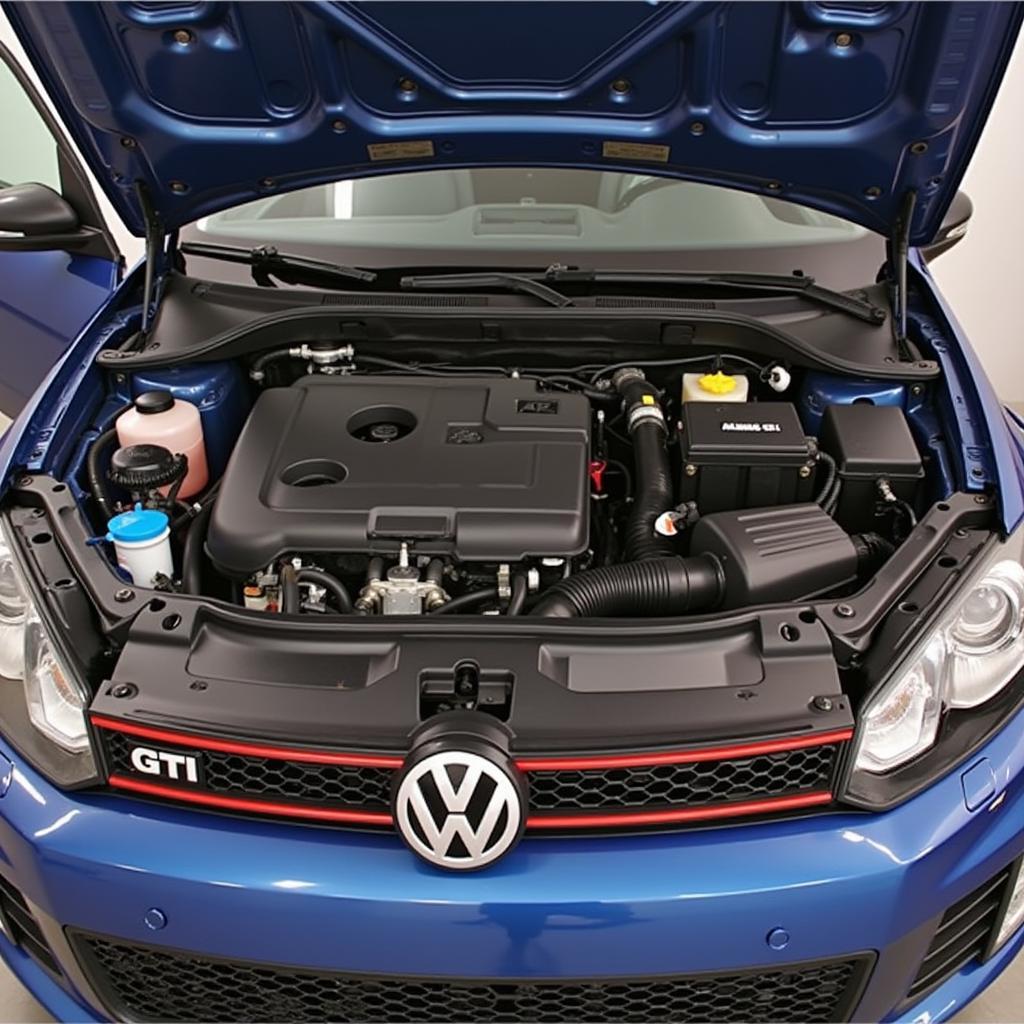 Mechanic Repairing VW GTI