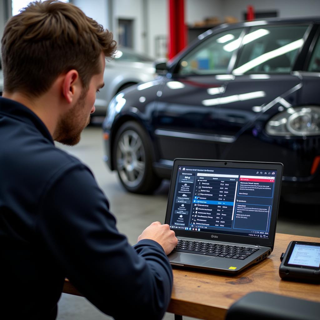 MK5 Jetta Undergoing VAG COM Tweaks