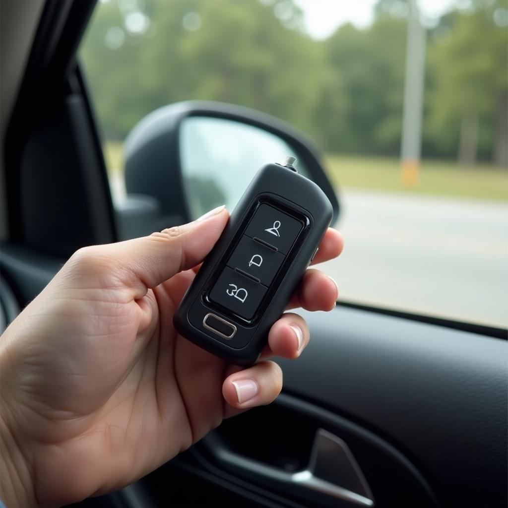 MK7 Key Fob and Car Window