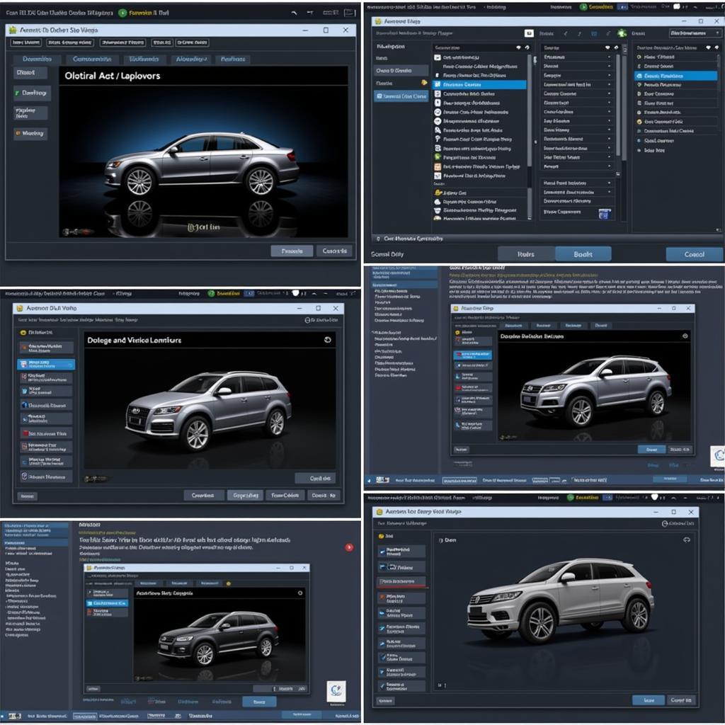 Modern VAG Diagnostic Software Interface