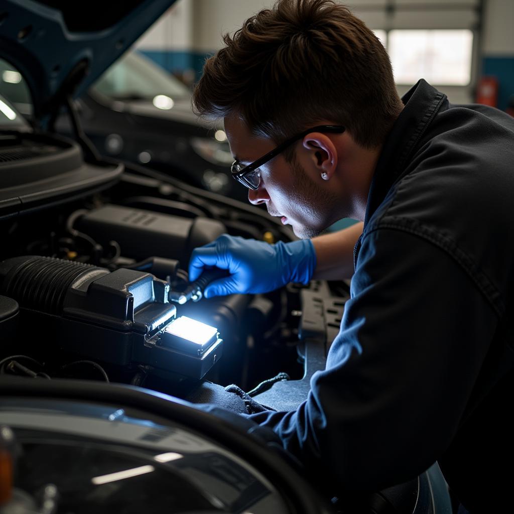 Inspecting the OBD-II Port