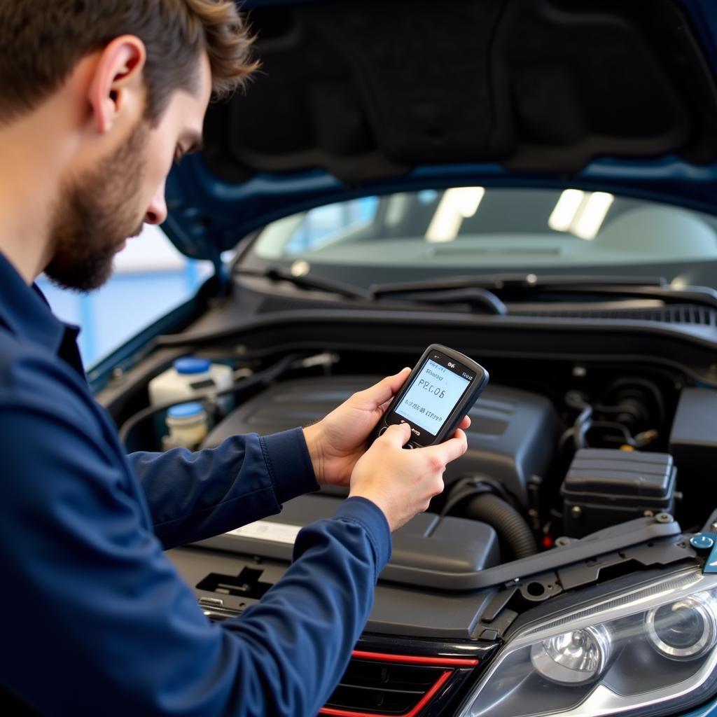 Using an OBD-II Scanner on a VW Jetta