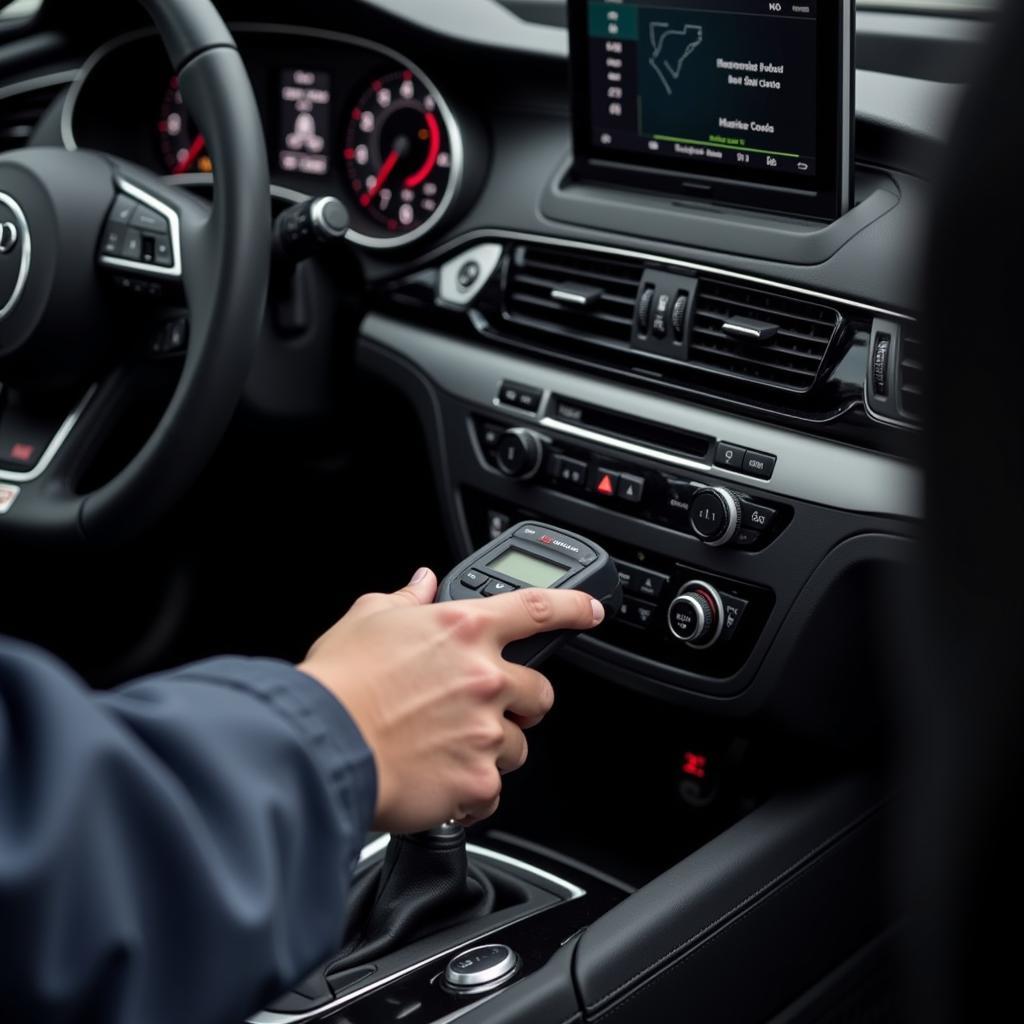 Using an OBD-II Scanner on Audi A6