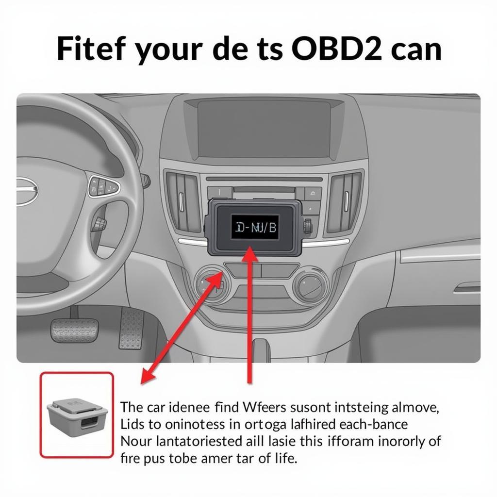 OBD2 Port Location in a Car