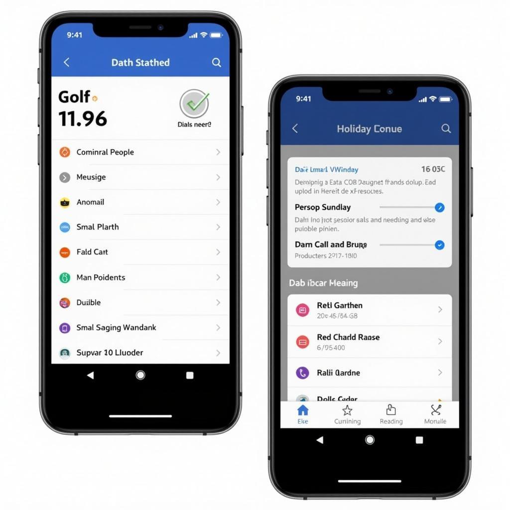 OBDeleven Interface for Golf Diagnostics