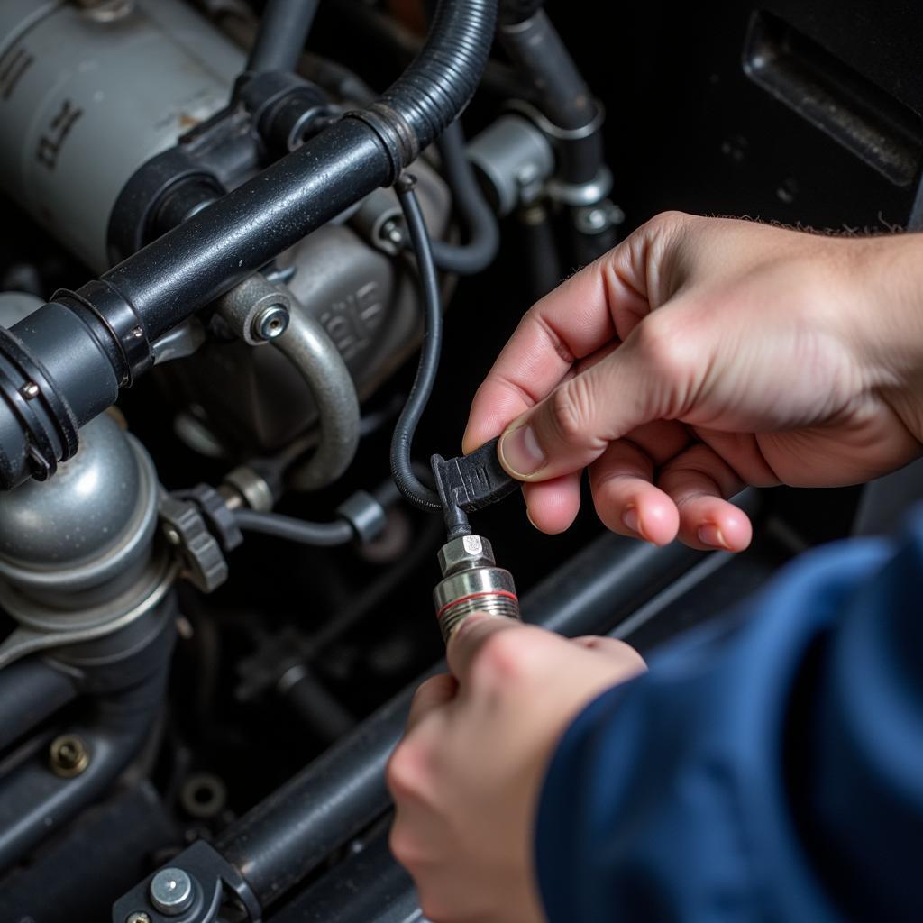 Inspecting the Oxygen Sensor