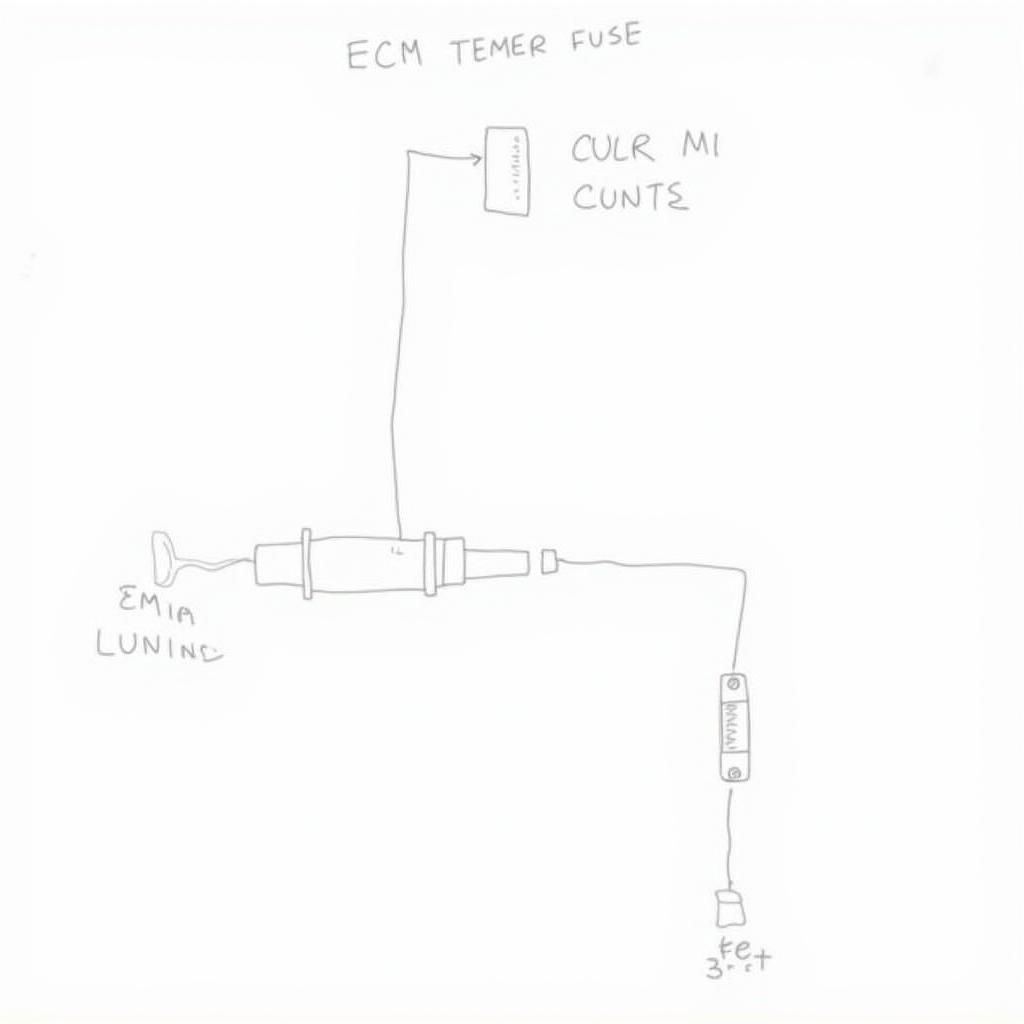 Wiring Diagram for Oxygen Sensor Heater Circuit