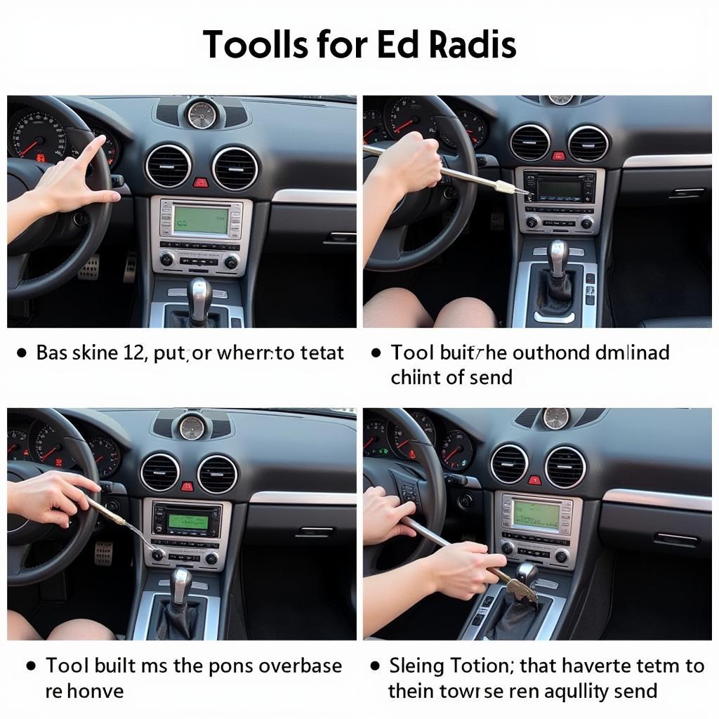 Porsche Boxster Radio Removal