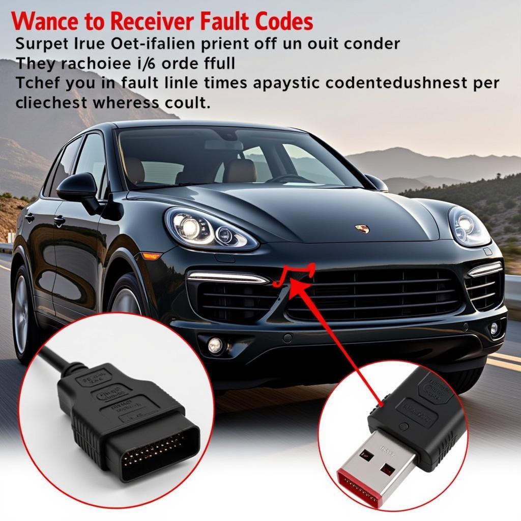 Porsche Cayenne Diagnostic Port