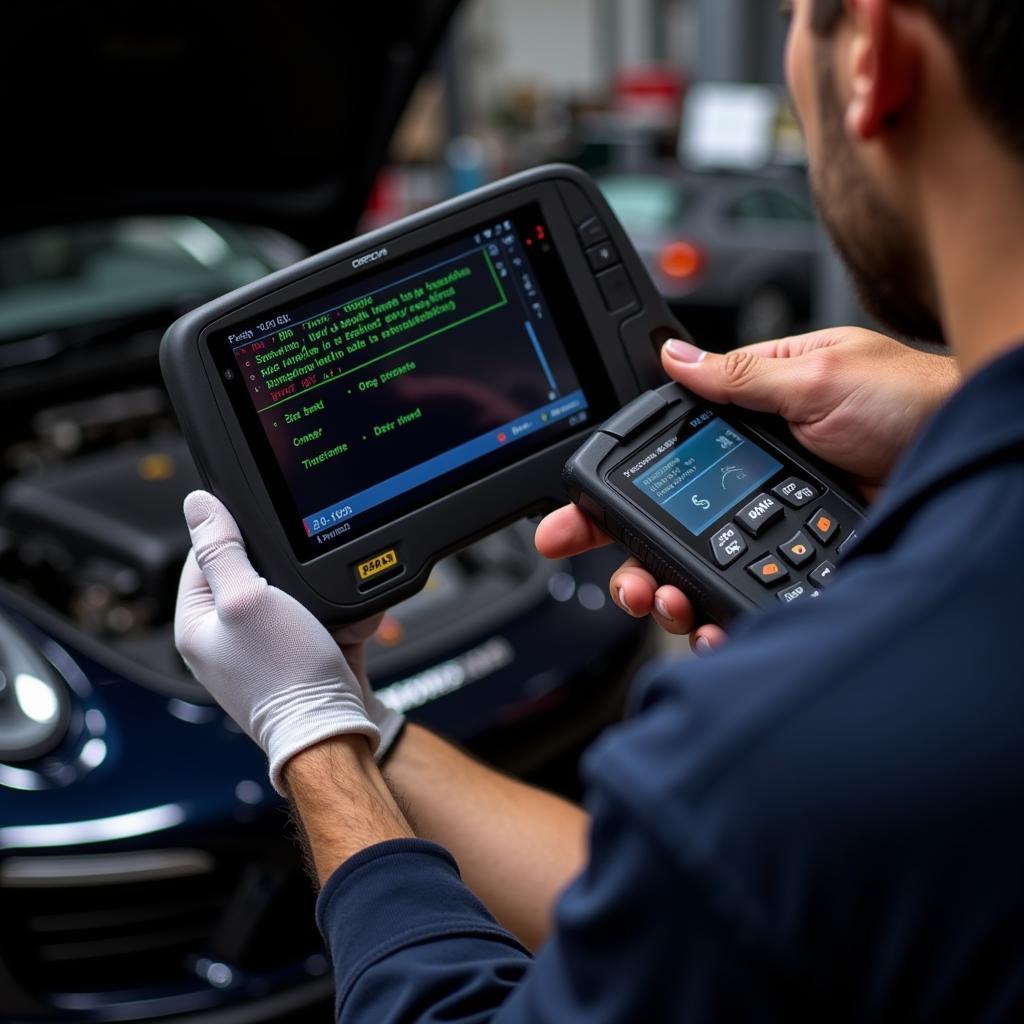 Diagnosing Porsche Fault Code P1347