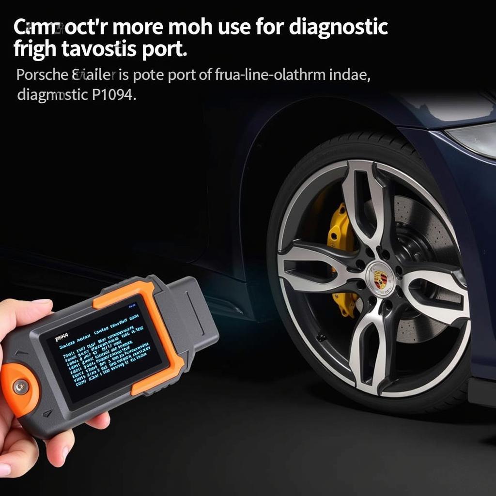 Diagnose Porsche P1094 Using OBD-II Scanner