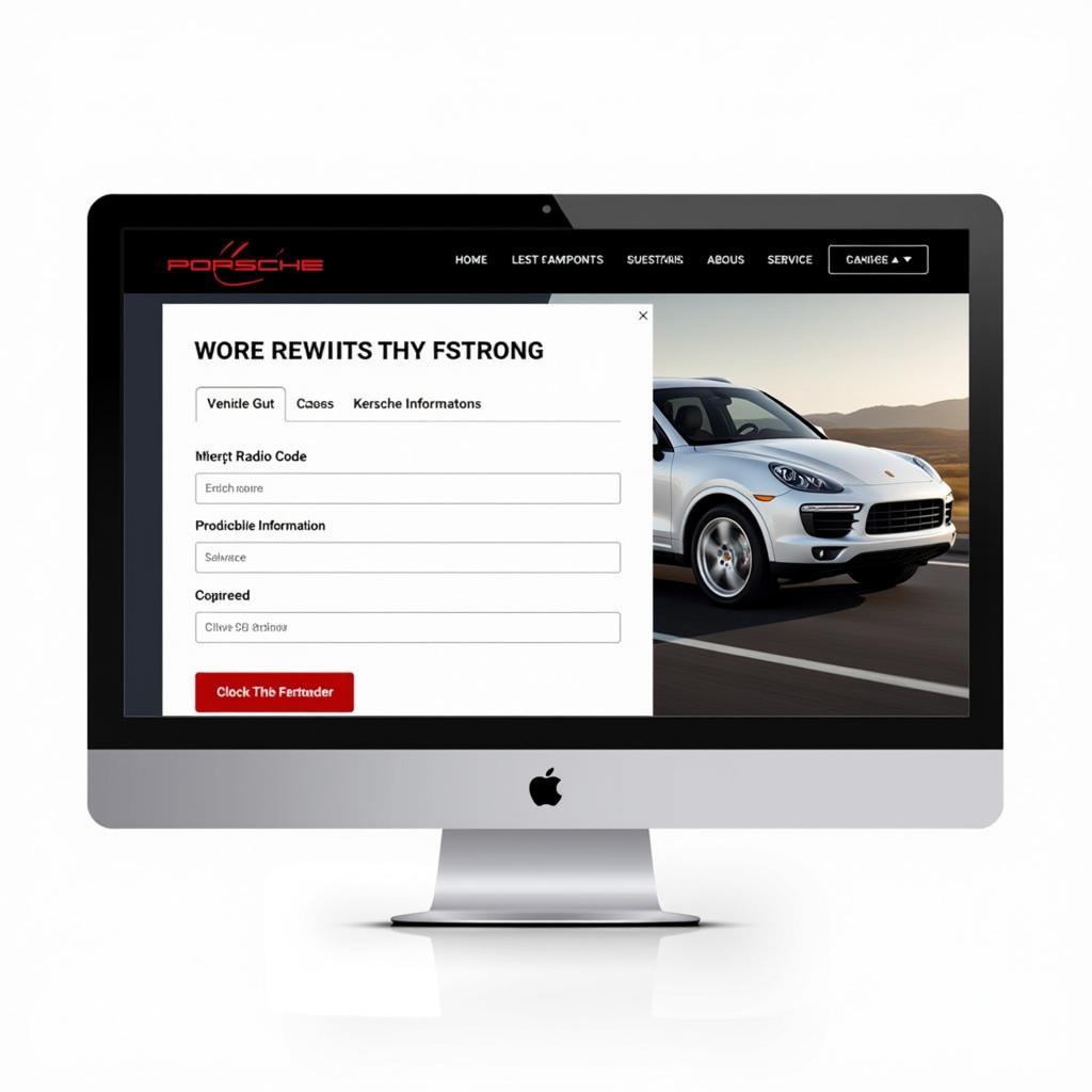 Porsche Radio Code Online