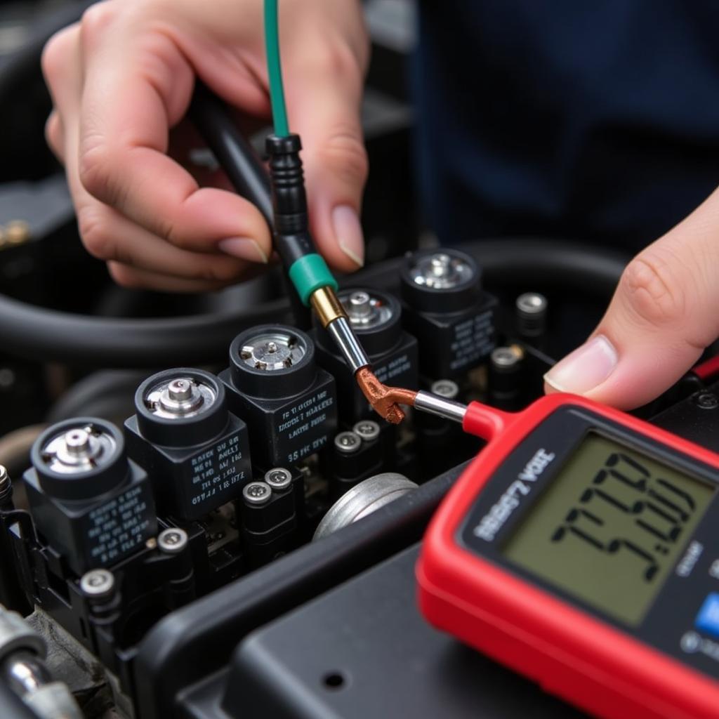 Testing Relay Voltage with a Multimeter