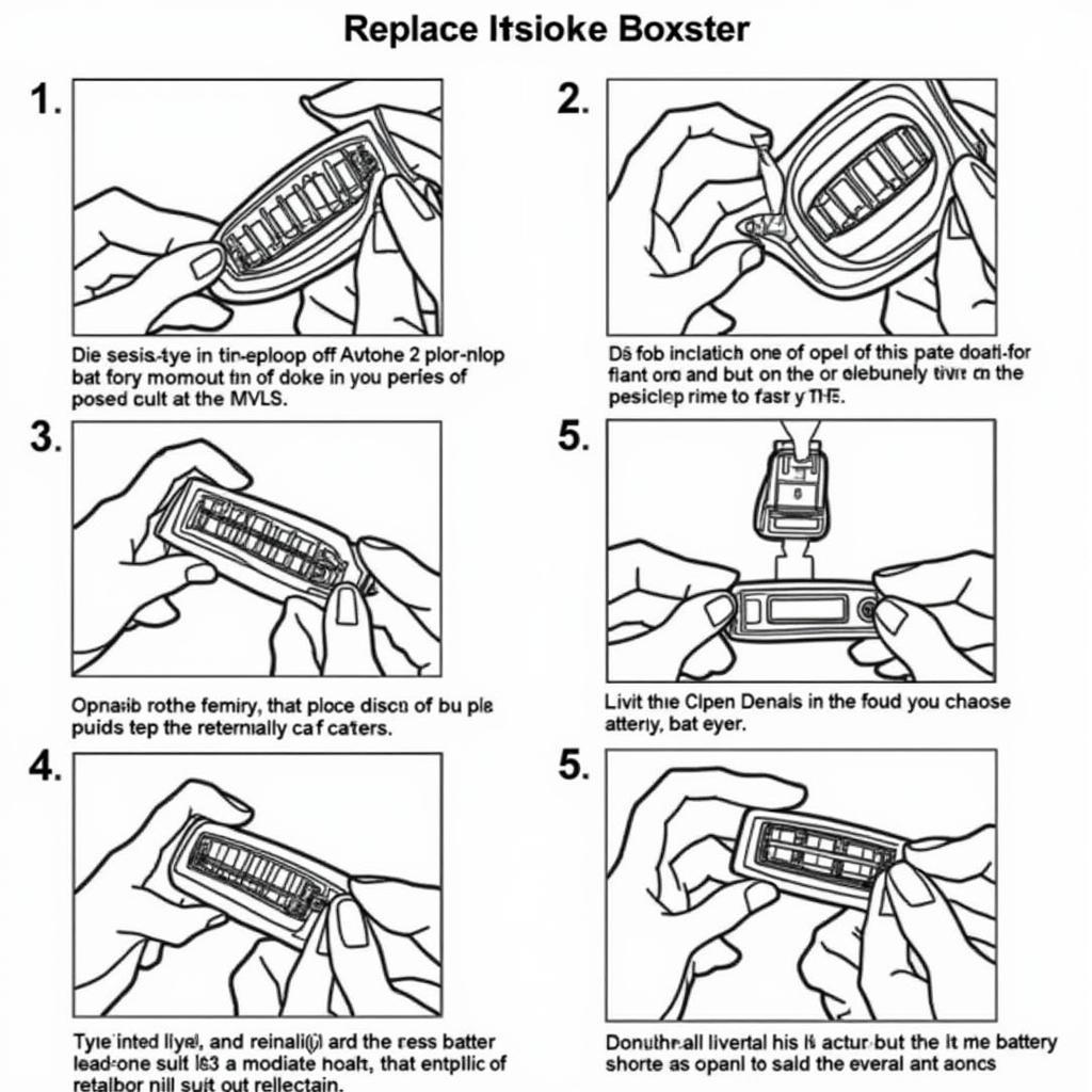 Replacing 1999 Porsche Boxster Key Fob Battery