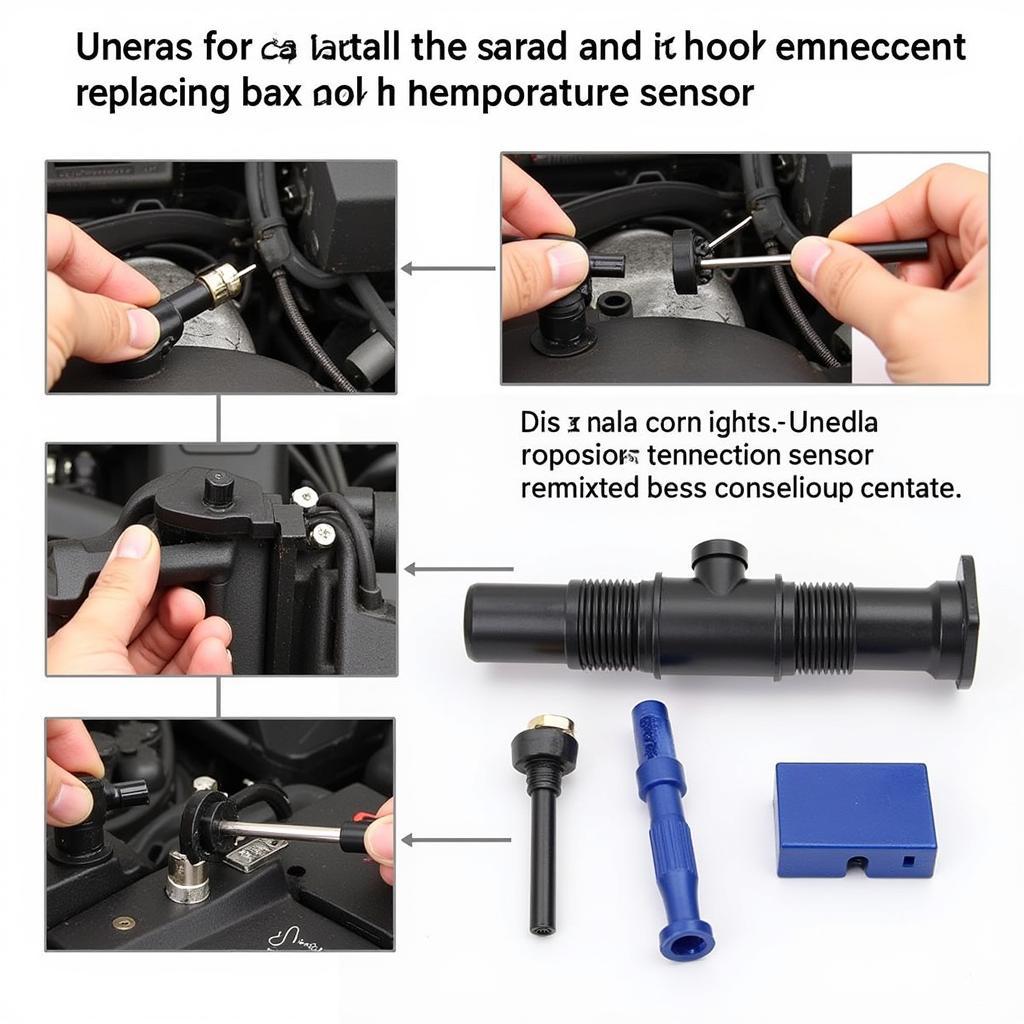 Replacing the Coolant Temperature Sensor