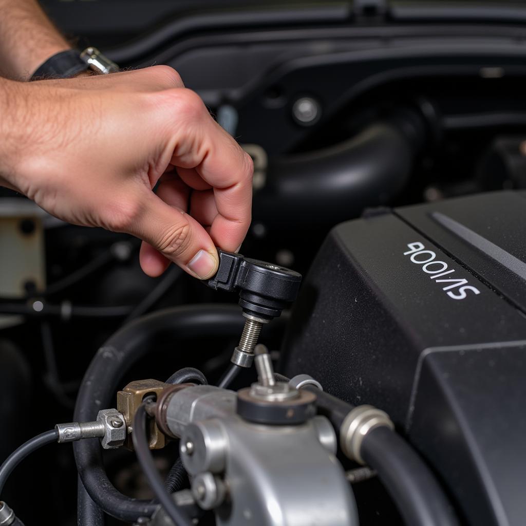 Replacing the Engine Speed Sensor