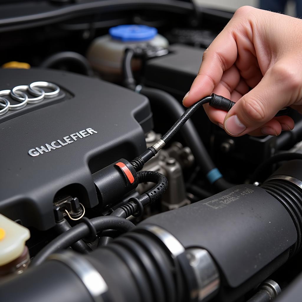 Replacing IAC Valve in Audi Engine