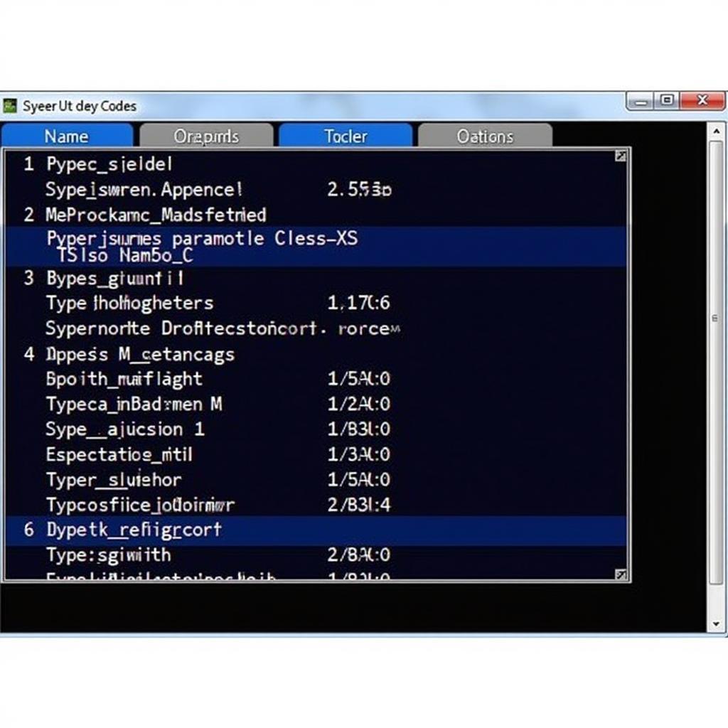 RNS 510 Coding Interface