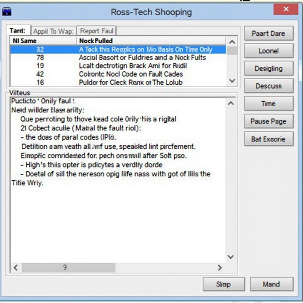 Ross-Tech 12.12 Fault Code Display