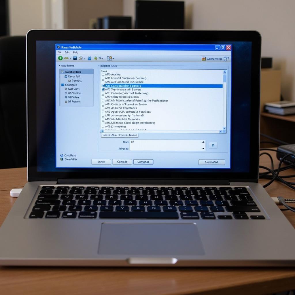 Ross-Tech VCDS Software on a Laptop