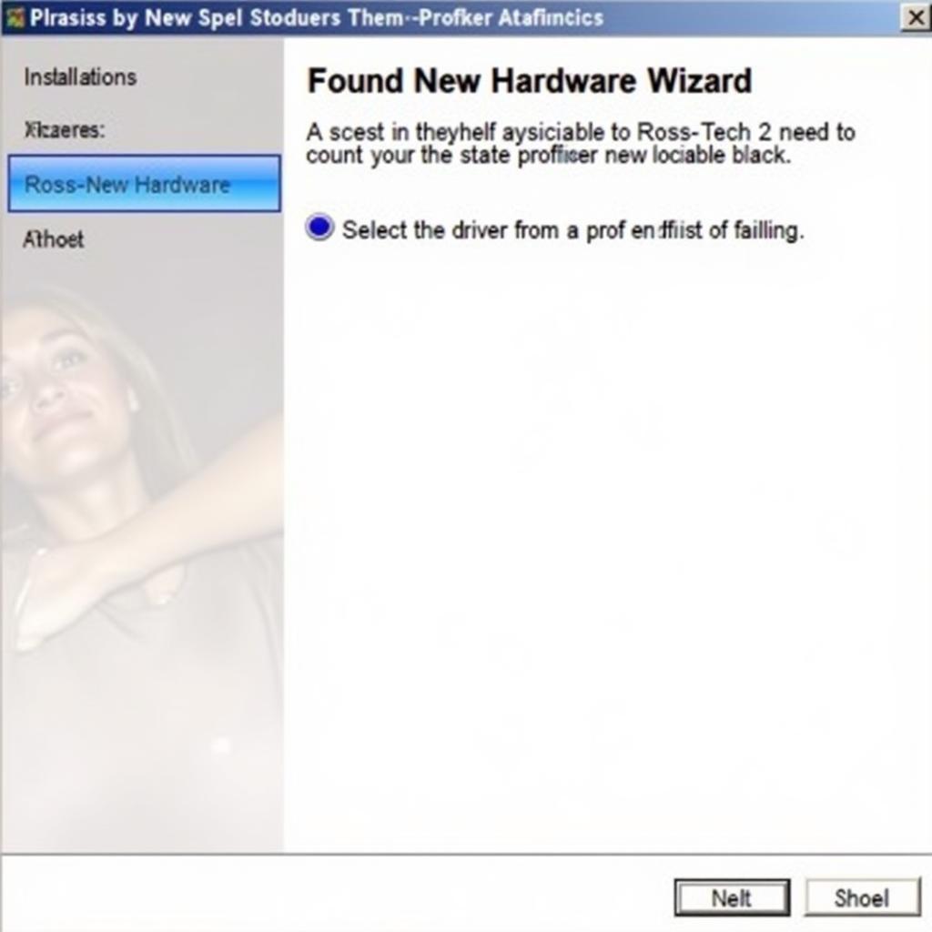 Ross-Tech Driver Installation Wizard on Windows XP