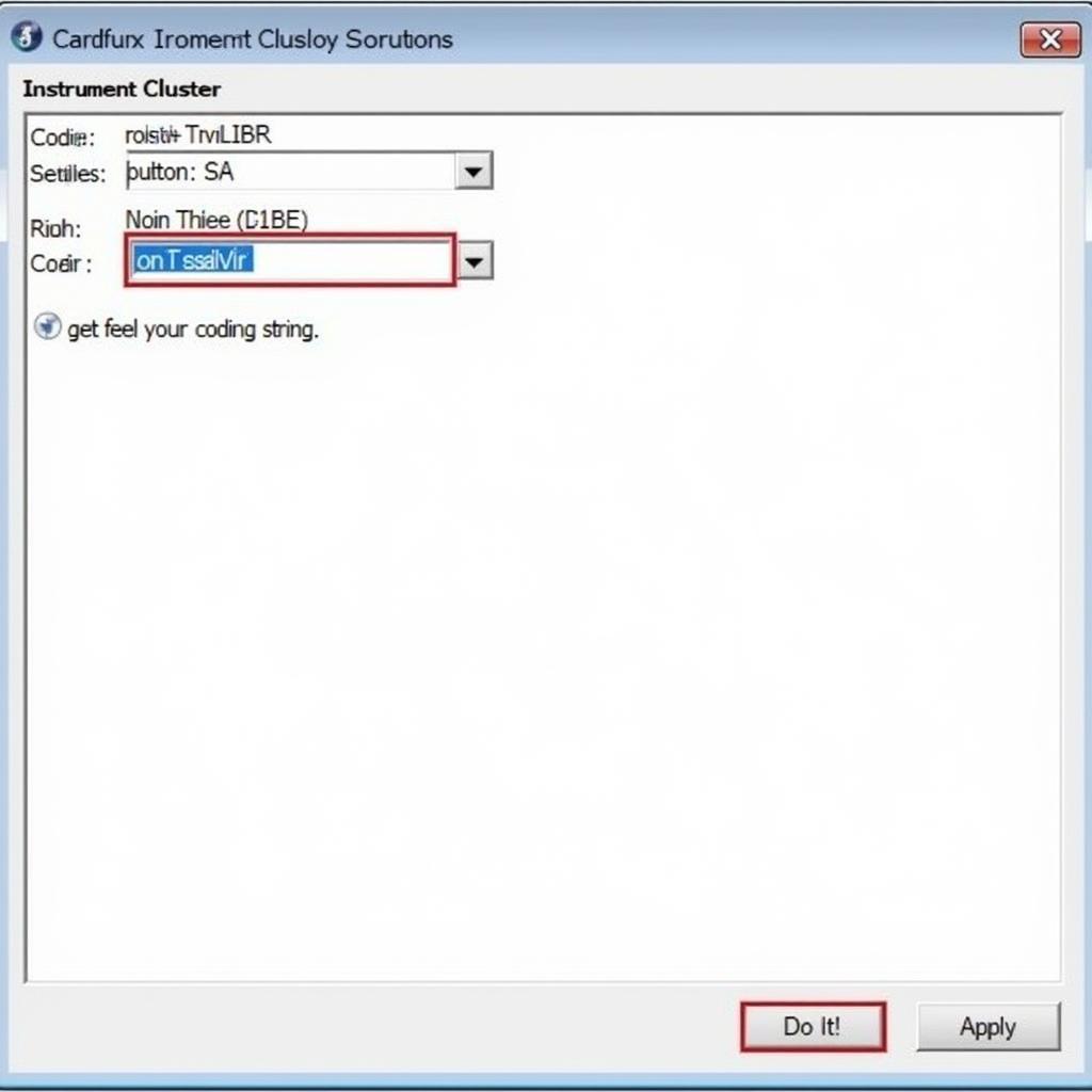 Coding the New Cluster with Ross-Tech