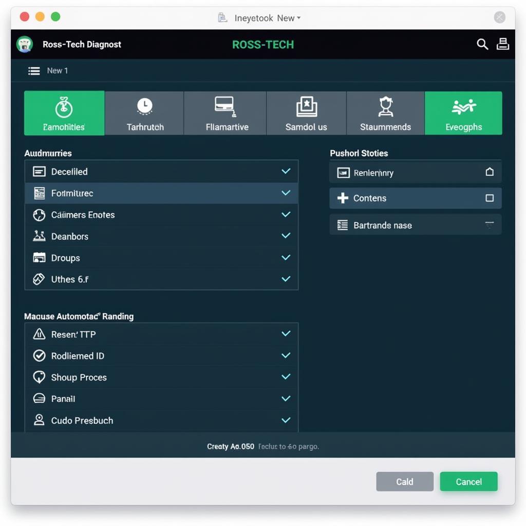 Ross-Tech Software Dashboard