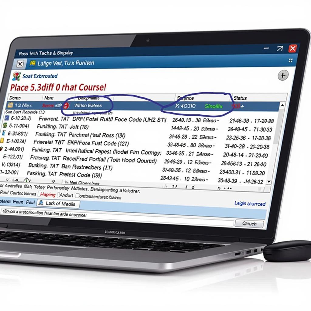 Ross Tech Software Displaying Fault Codes