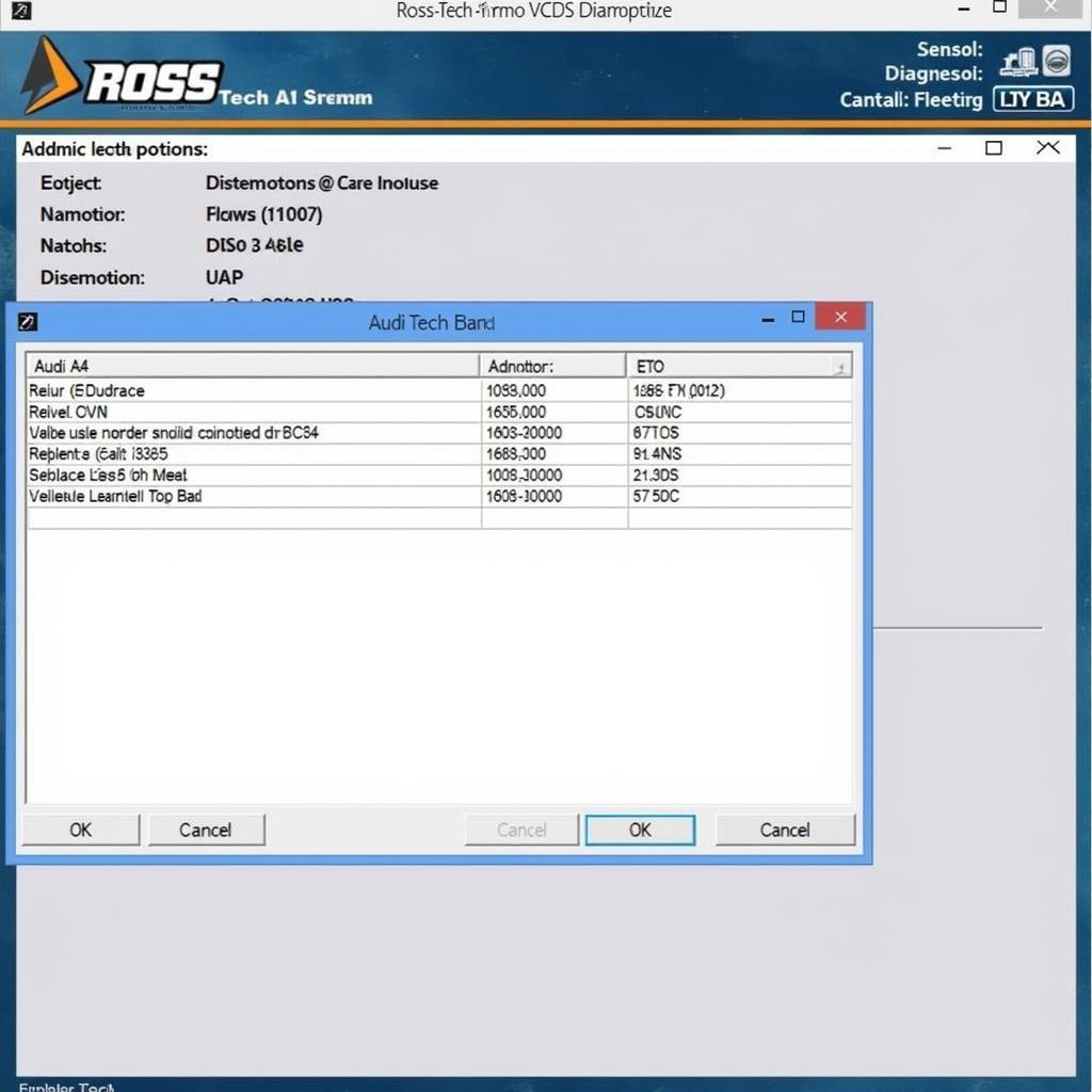 Ross-Tech VCDS Software Interface