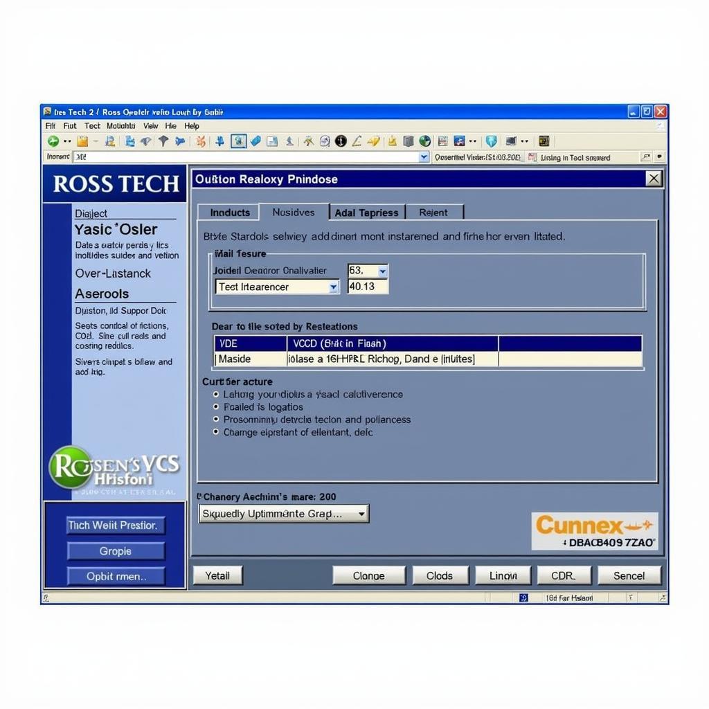 Ross Tech Software Interface