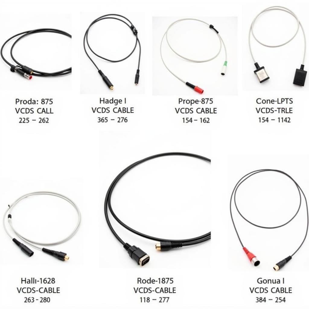 Different Ross-Tech VCDS cables