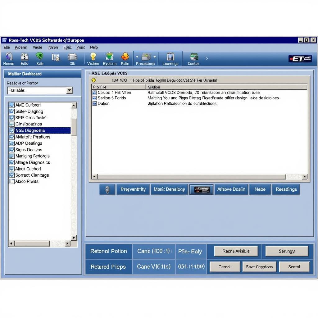 VCDS Software Interface