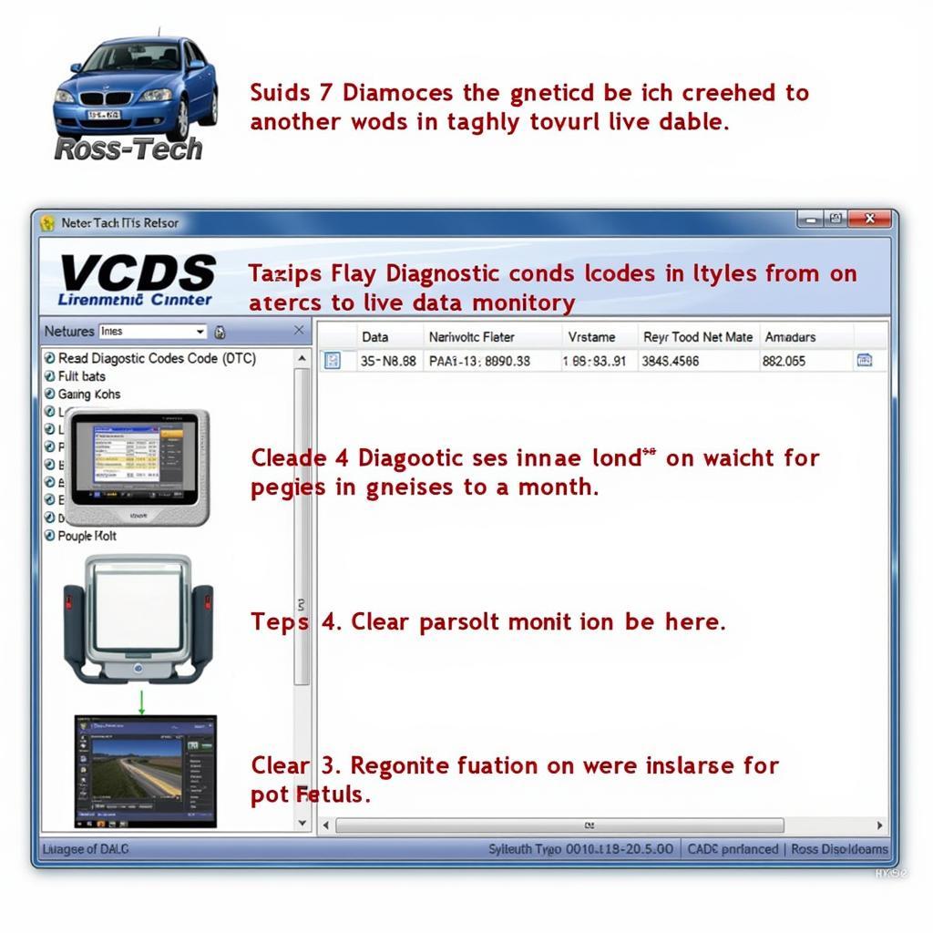 Ross-Tech VCDS Software Interface