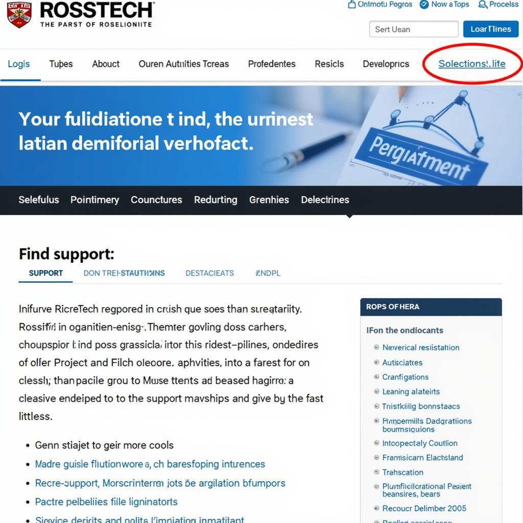 Ross-Tech Website Homepage