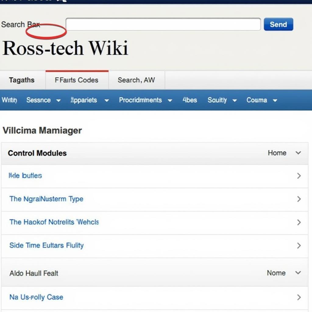 Navigating the Ross-Tech Wiki