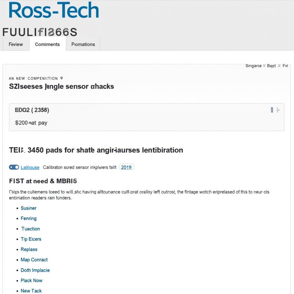 Ross-Tech Wiki Screenshot